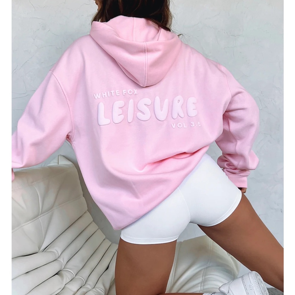 White Fox Hoodie S/M